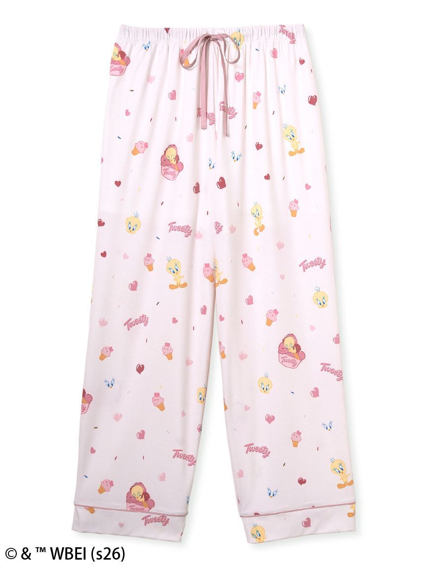 SNIDEL HOME「【Tweety】カットロングパンツ」|ルームウェア|PNK