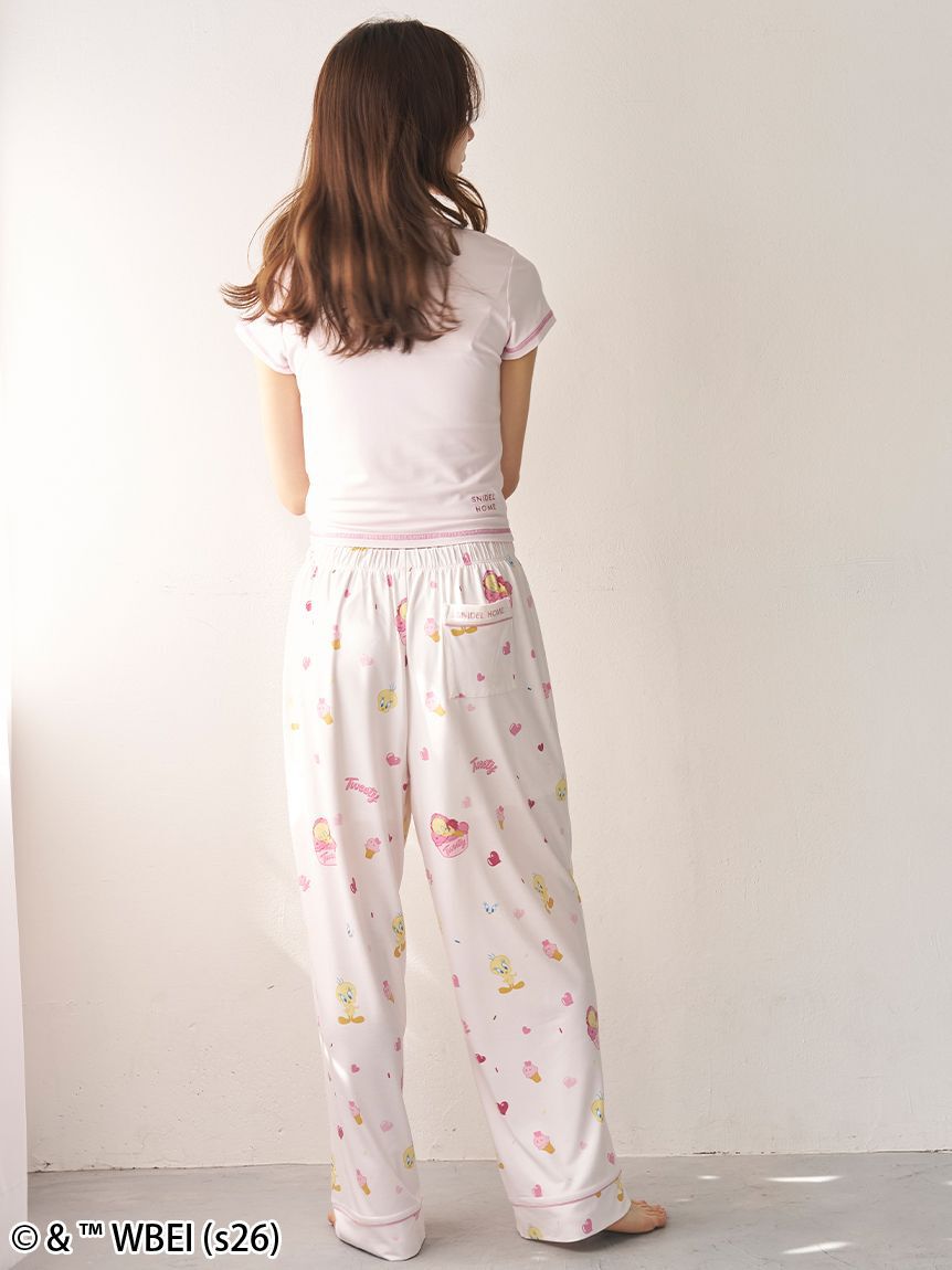 SNIDEL HOME「【Tweety】【接触冷感】ミニＴシャツ」|ルームウェア|