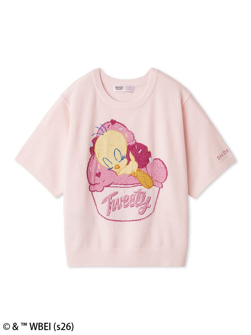 SNIDEL HOME「【Tweety】モチーフニットプルオーバー」|ルームウェア|LPNK
