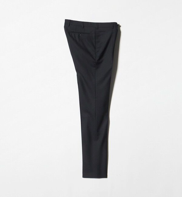 UNITED ARROWS「サージ テーパード 1プリーツ スラックス」|スラックス|