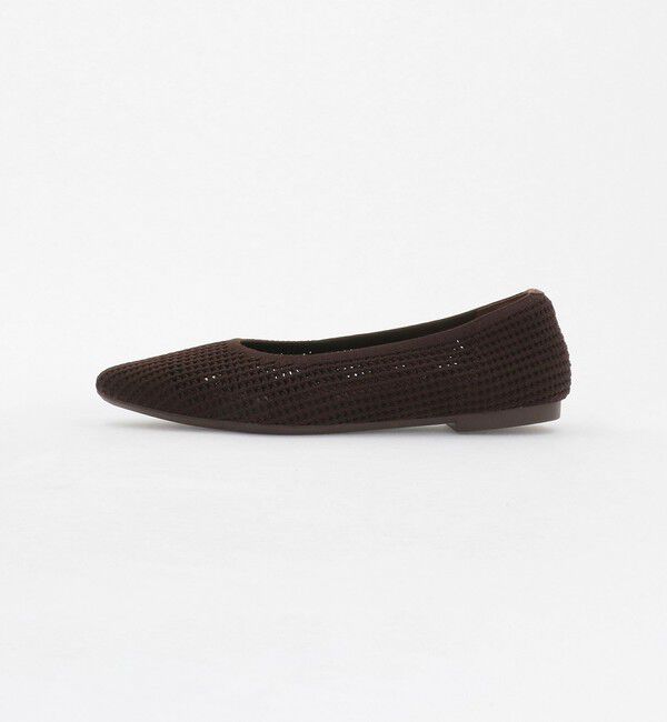 UNITED ARROWS green label relaxing「ウェルネスシアー ポインテッド フラットシューズ / ニットシューズ」|ローファー|