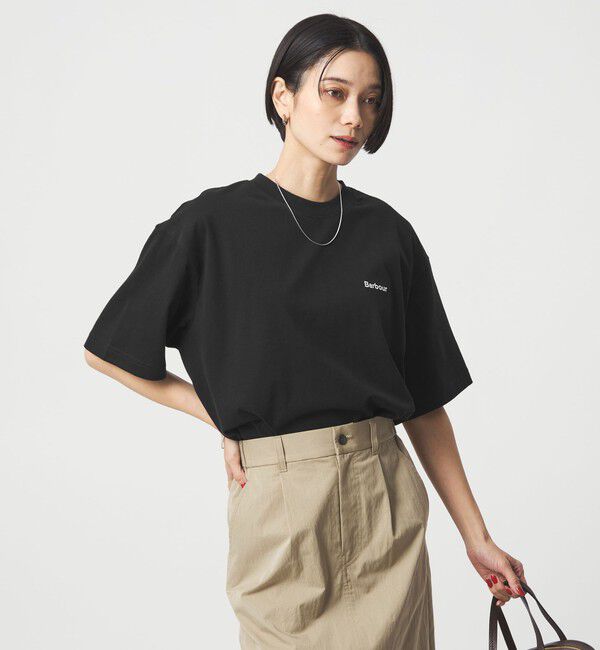 UNITED ARROWS green label relaxing「＜Barbour＞Marjorie ロゴ Tシャツ」|Tシャツ・カットソー|