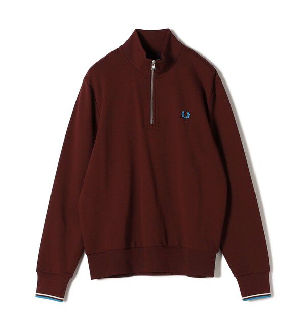 SHIPS for women「FRED PERRY: M3574 HALF ZIP SHIRT」|スウェット・ジャージ|