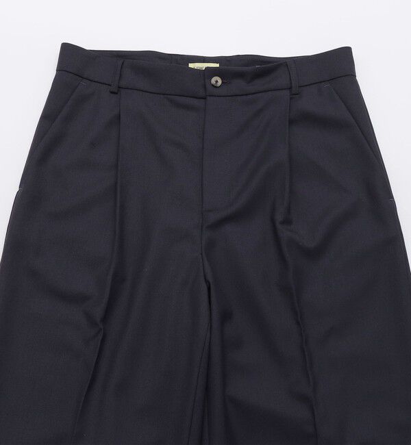 SHIPS「DE BONNE FACTURE: GRANDAD TROUSERS」|スラックス|