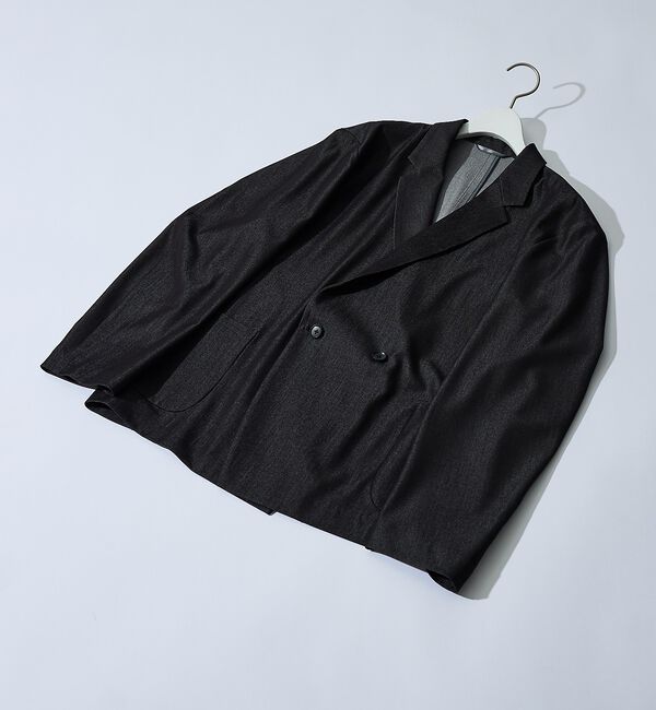 ABAHOUSE「【セットアップ対応】デニムライクツイル ダブルジャケット」|その他|