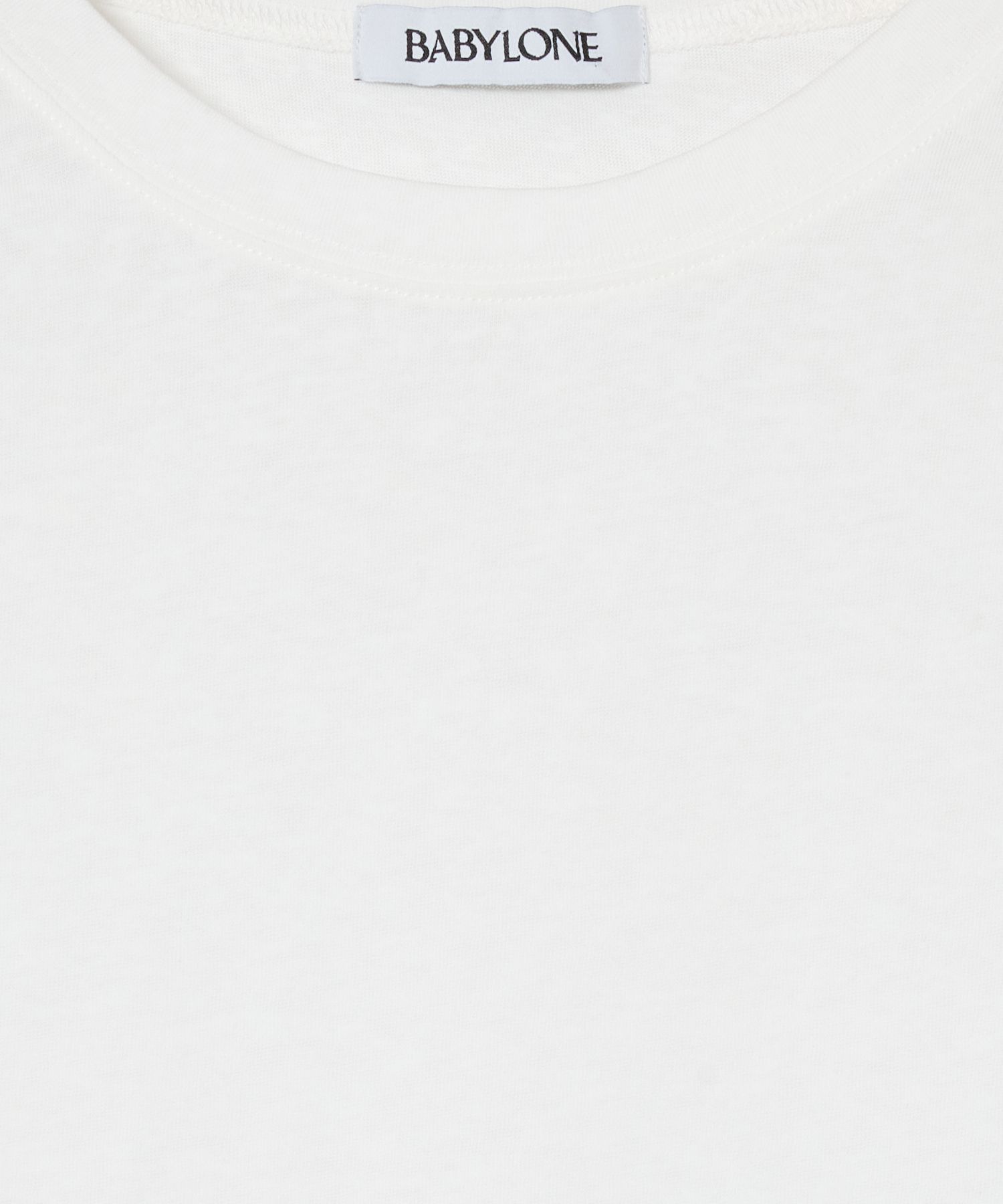 BABYLONE「コットンリネンノースリプルオーバー」|Tシャツ・カットソー|