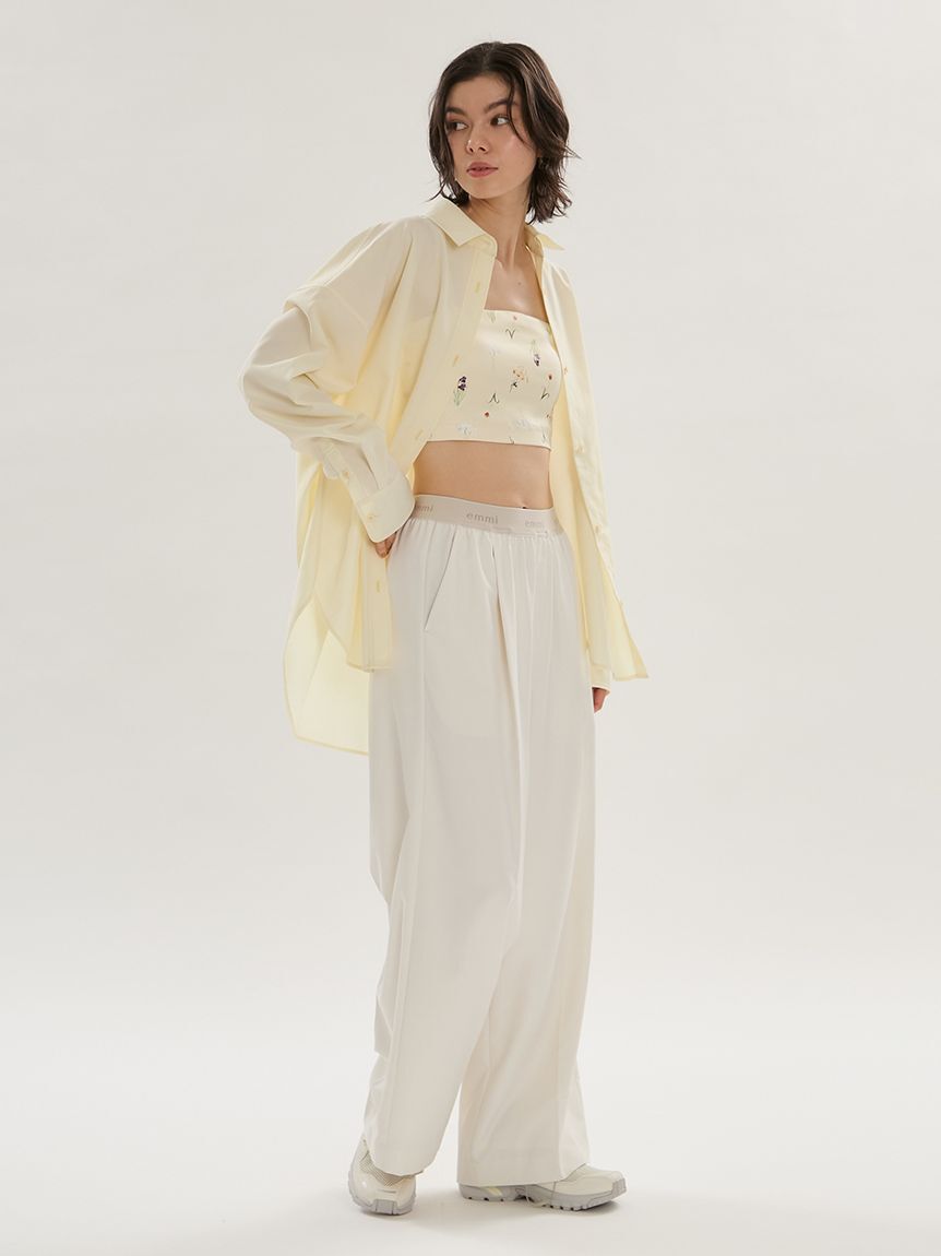 emmi atelier「【LUMISHADE】ベーシックシャツ/UVカット/接触冷感」|シャツ・ブラウス|