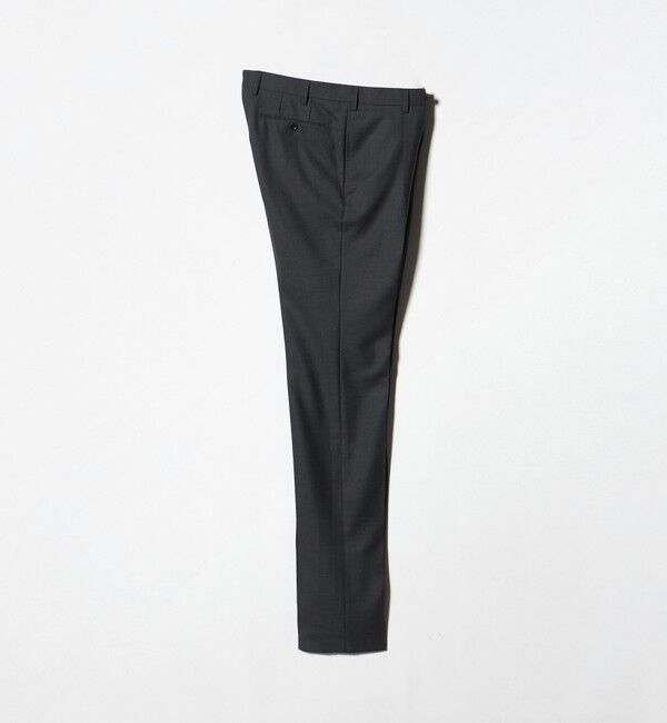 UNITED ARROWS「サージ テーパード 1プリーツ スラックス」|スラックス|