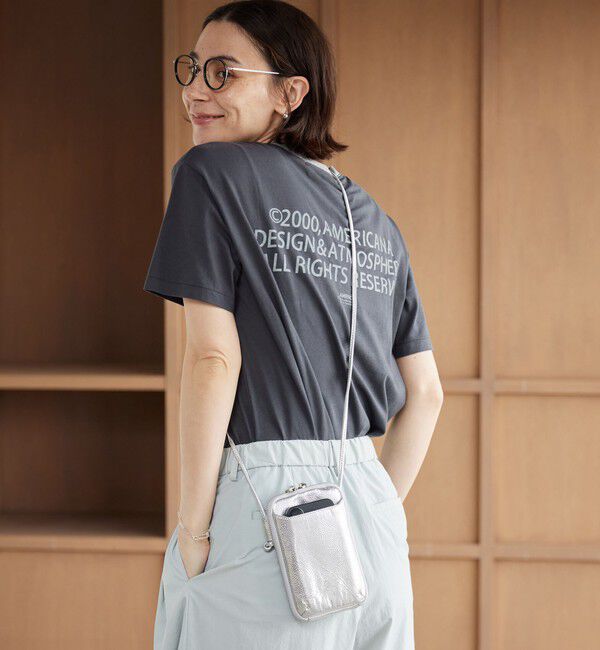 BEAUTY&YOUTH UNITED ARROWS「レザー ジップスリム ウォレットショルダー」|財布|