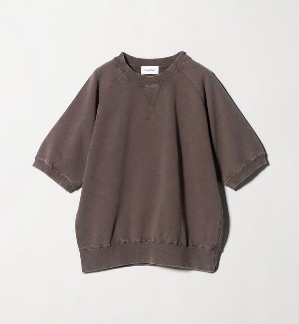 BEAUTY&YOUTH UNITED ARROWS「コットン裏毛 ショートスリーブ スウェットプルオーバー」|スウェット・ジャージ|