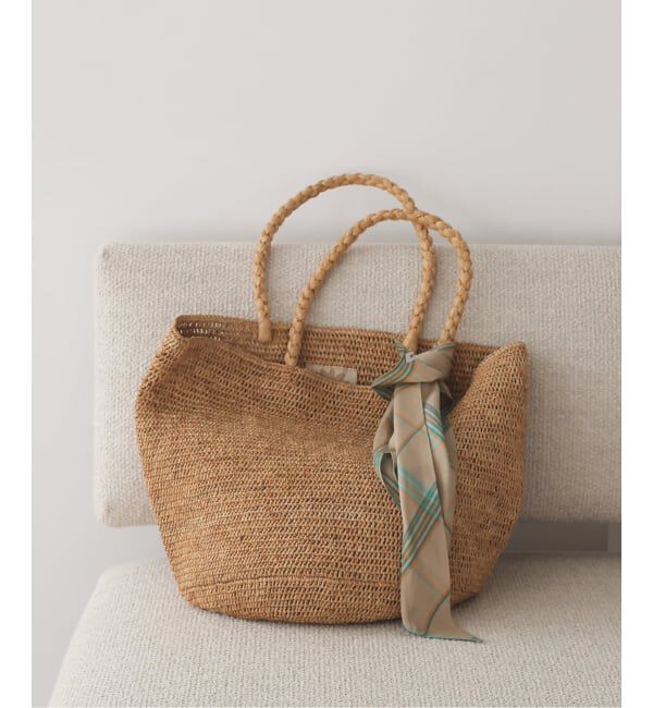 SLOBE IENA「《追加》MADE IN MADA/メイドインマダ ALICE MM BAG」|かごバッグ|ベージュ
