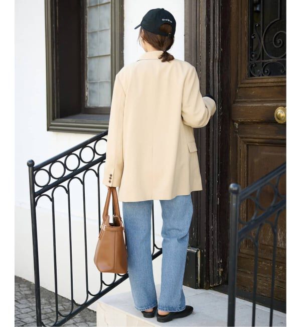 SLOBE IENA「《4サイズ展開/追加予約》LE DENIM ストレートデニムパンツ」|デニム|