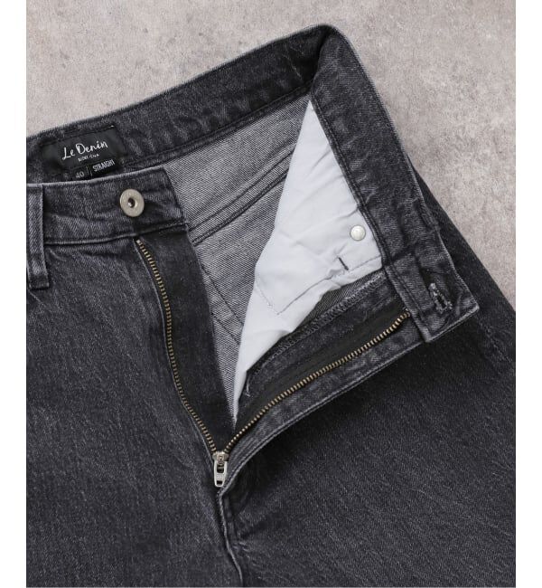 SLOBE IENA「《4サイズ展開/追加予約》LE DENIM ストレートデニムパンツ」|デニム|