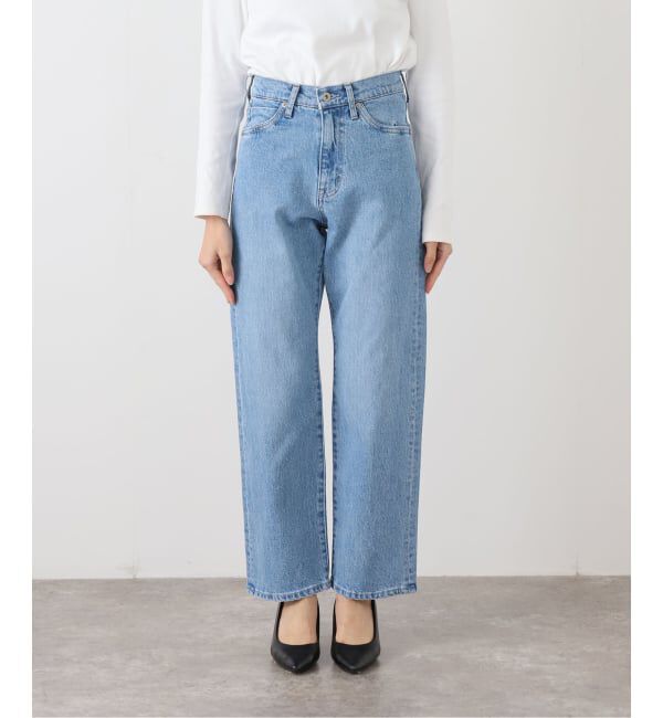 SLOBE IENA「《4サイズ展開/追加予約》LE DENIM ストレートデニムパンツ」|デニム|