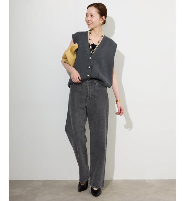 SLOBE IENA「《4サイズ展開/追加予約》LE DENIM ストレートデニムパンツ」|デニム|