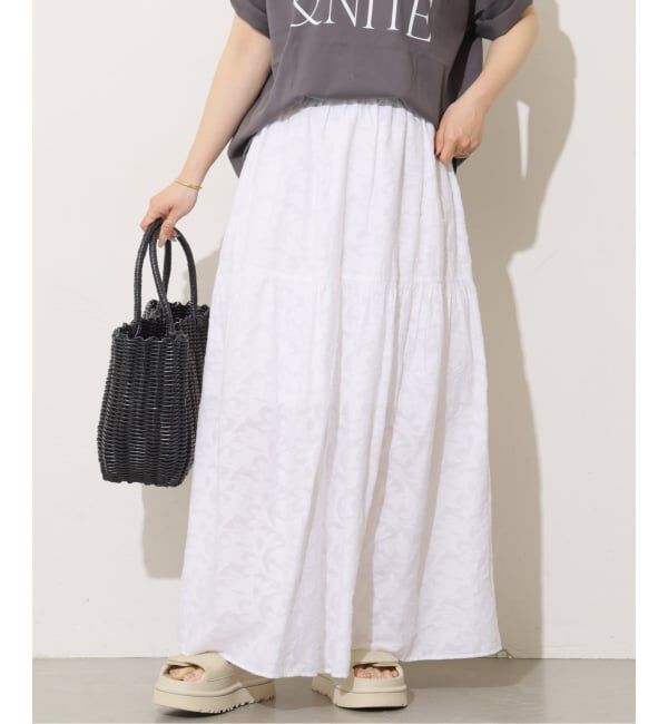 JOURNAL STANDARD relume「コットンジャガードティアードスカート」|スカート|
