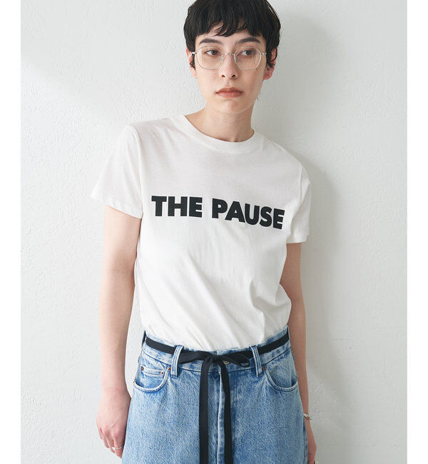 THE PAUSE「＜WEB限定カラーあり＞【THE PAUSE】THE PAUSE Tシャツ」|Tシャツ・カットソー|