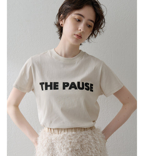 THE PAUSE「＜WEB限定カラーあり＞【THE PAUSE】THE PAUSE Tシャツ」|Tシャツ・カットソー|