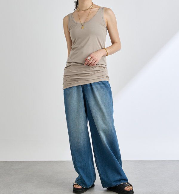  「MYSELFbyRD/LONG TANK SLIP」|キャミソール|