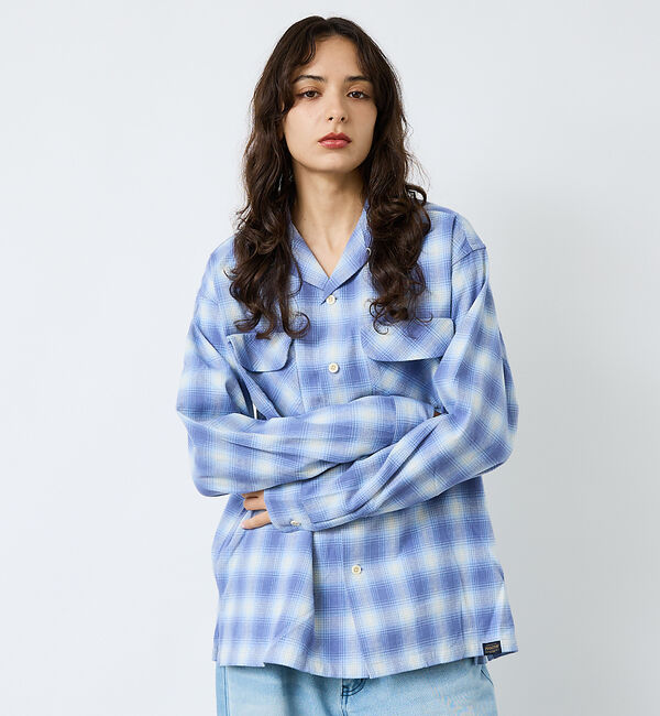 ABAHOUSE「【PENDLETON / ペンドルトン】BOARD SHIRT /ボードシャツ/」|シャツ・ブラウス|ブルー系その他2