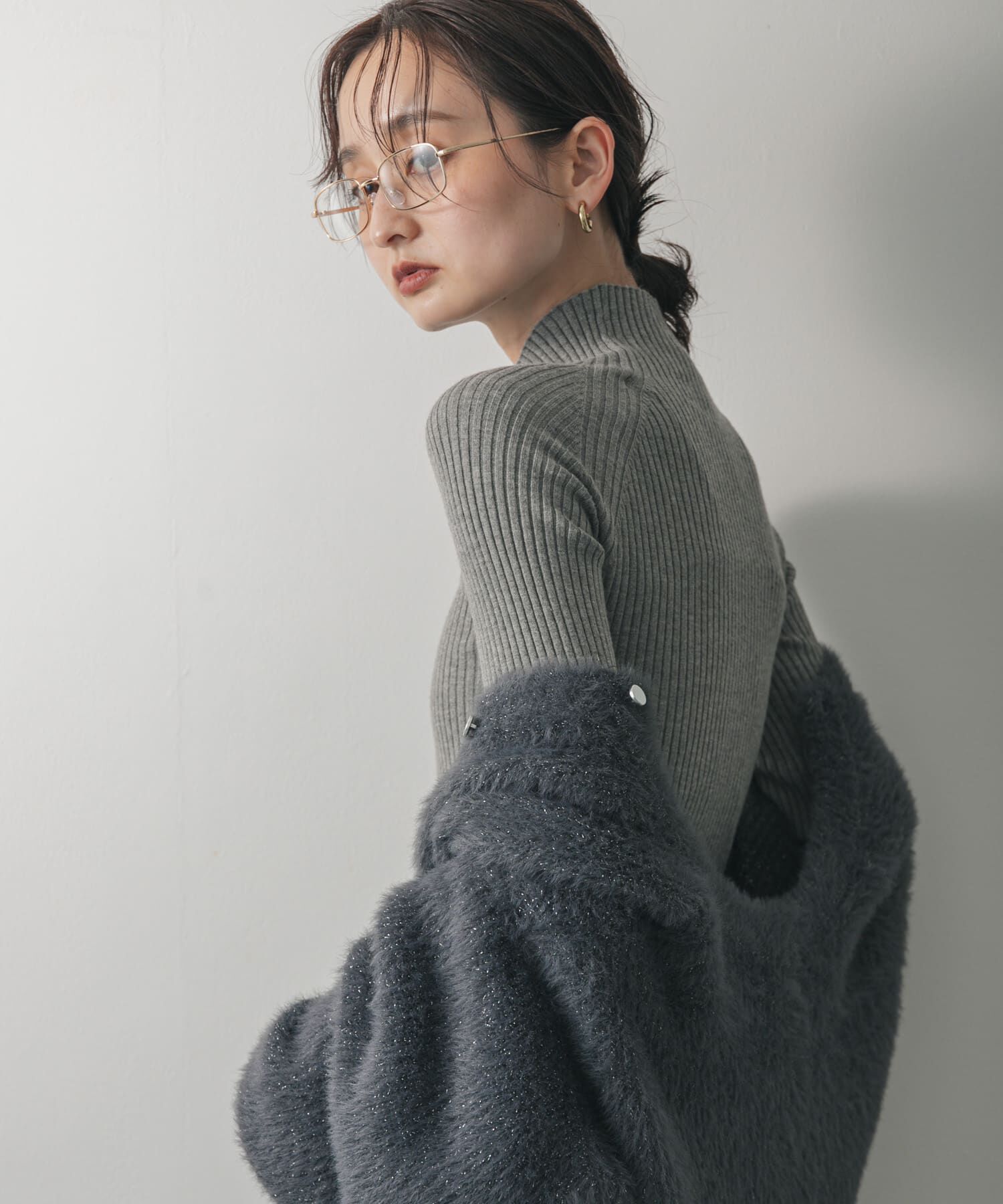 SENSE OF PLACE by URBAN RESEARCH「『一部WEB限定カラー』『毛玉防止』ストレッチリブハイネックセーター」|ニット・セーター|
