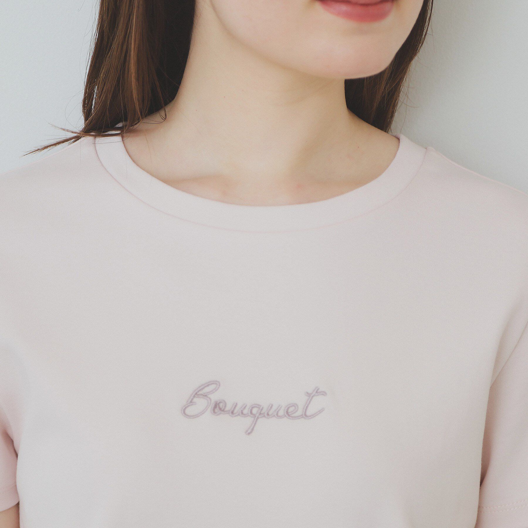 index「ワンポイントロゴ刺繍Tシャツ【UV／接触冷感／洗濯機洗い可】」|Tシャツ・カットソー|