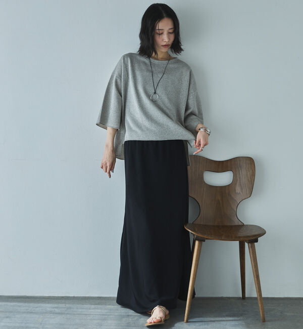 Doux archives「ラメ裏毛ショートスリーブＰＯ」|Tシャツ・カットソー|