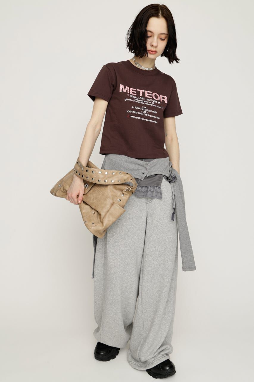SLY「PATTERN LOGO COMPACT Tシャツ」|Tシャツ・カットソー|