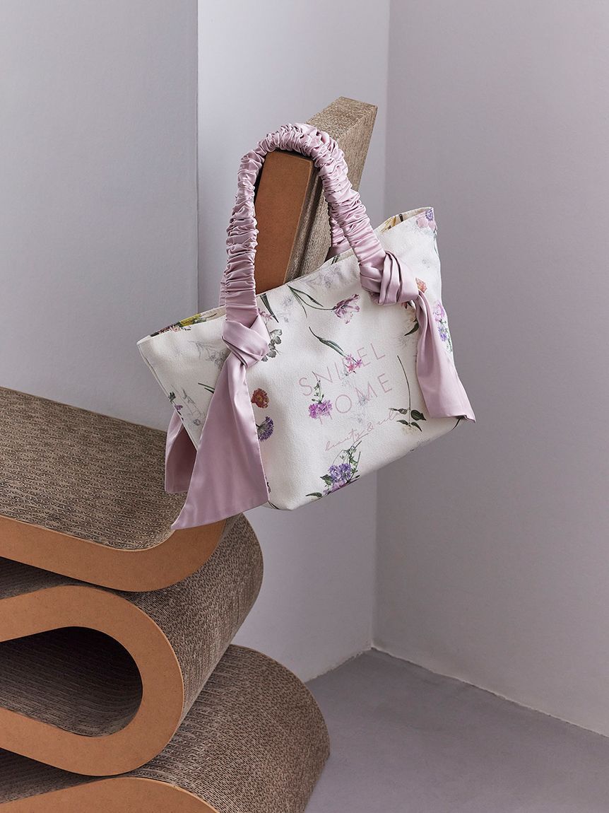 SNIDEL HOME「オーガニックキャンバストート -SMALL-（FLOWER）」|トートバッグ|