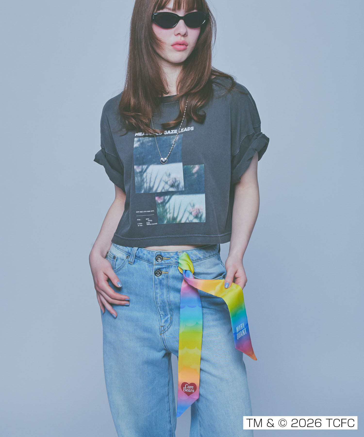 MARY QUANT「Care Bears(TM) リボンスカーフ」|バンダナ・スカーフ|