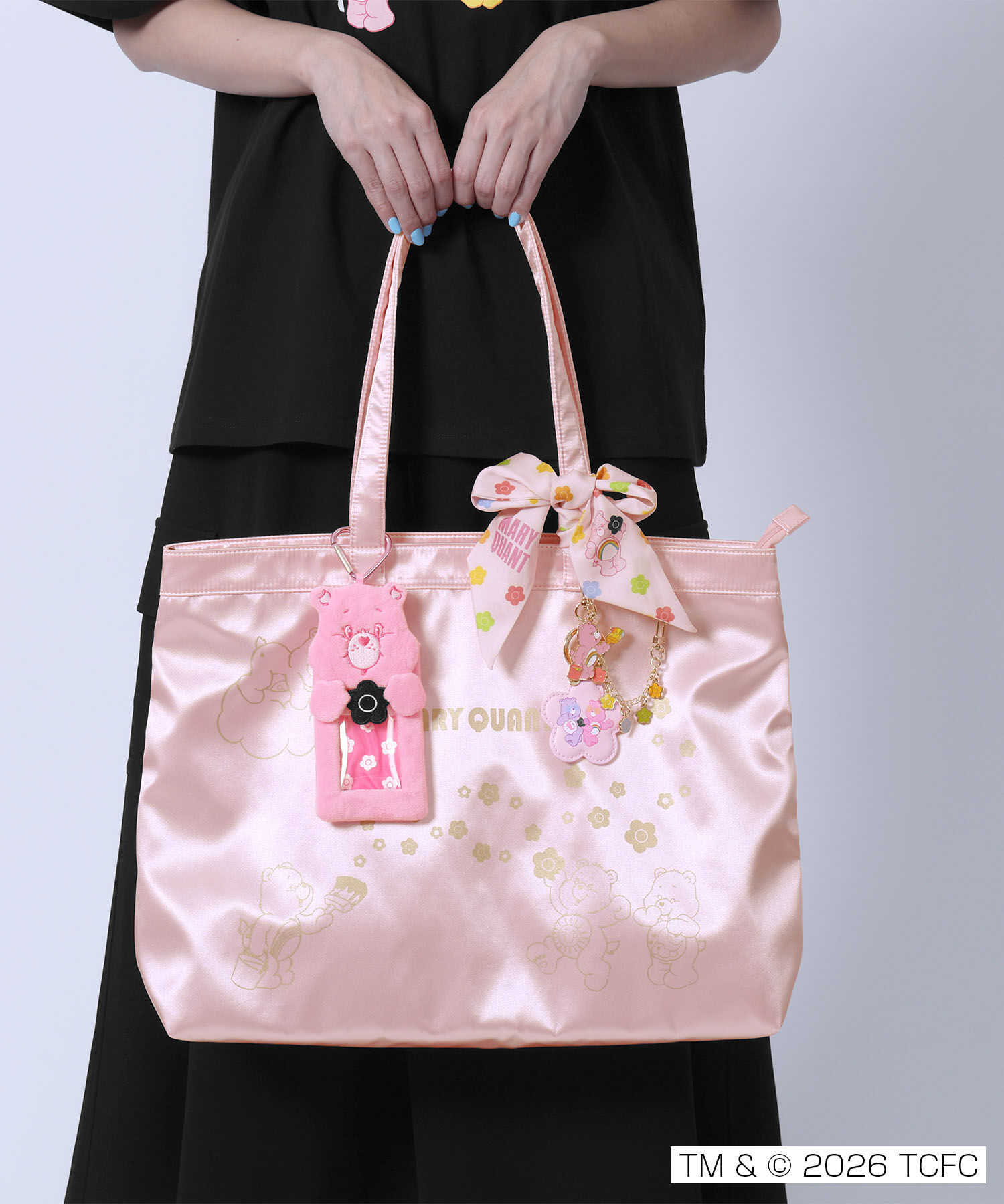 MARY QUANT「Care Bears(TM) 合皮 バッグチャーム」|チャーム・キーホルダー|