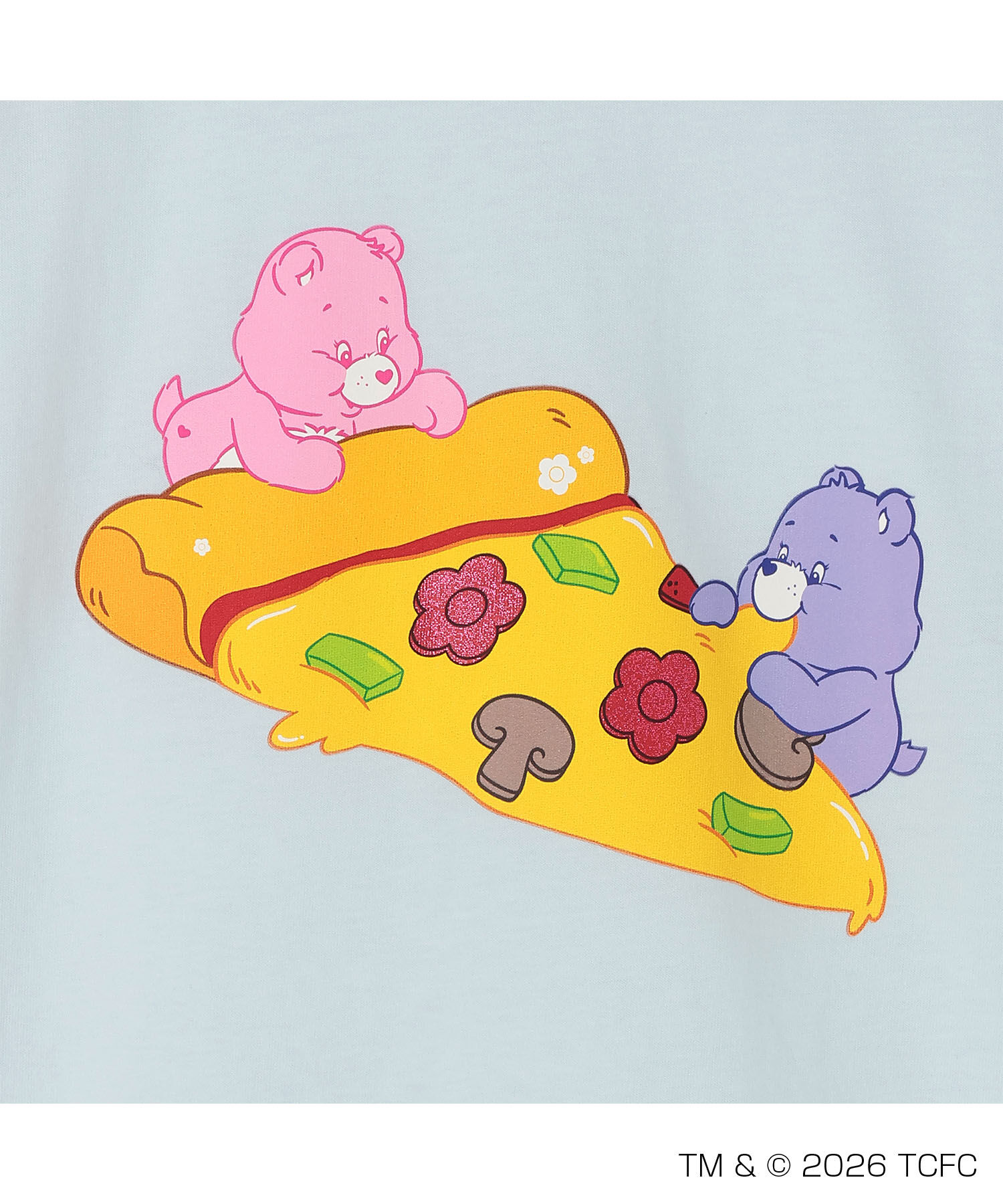 MARY QUANT「Care Bears(TM) ピザビッグ Tシャツ」|Tシャツ・カットソー|