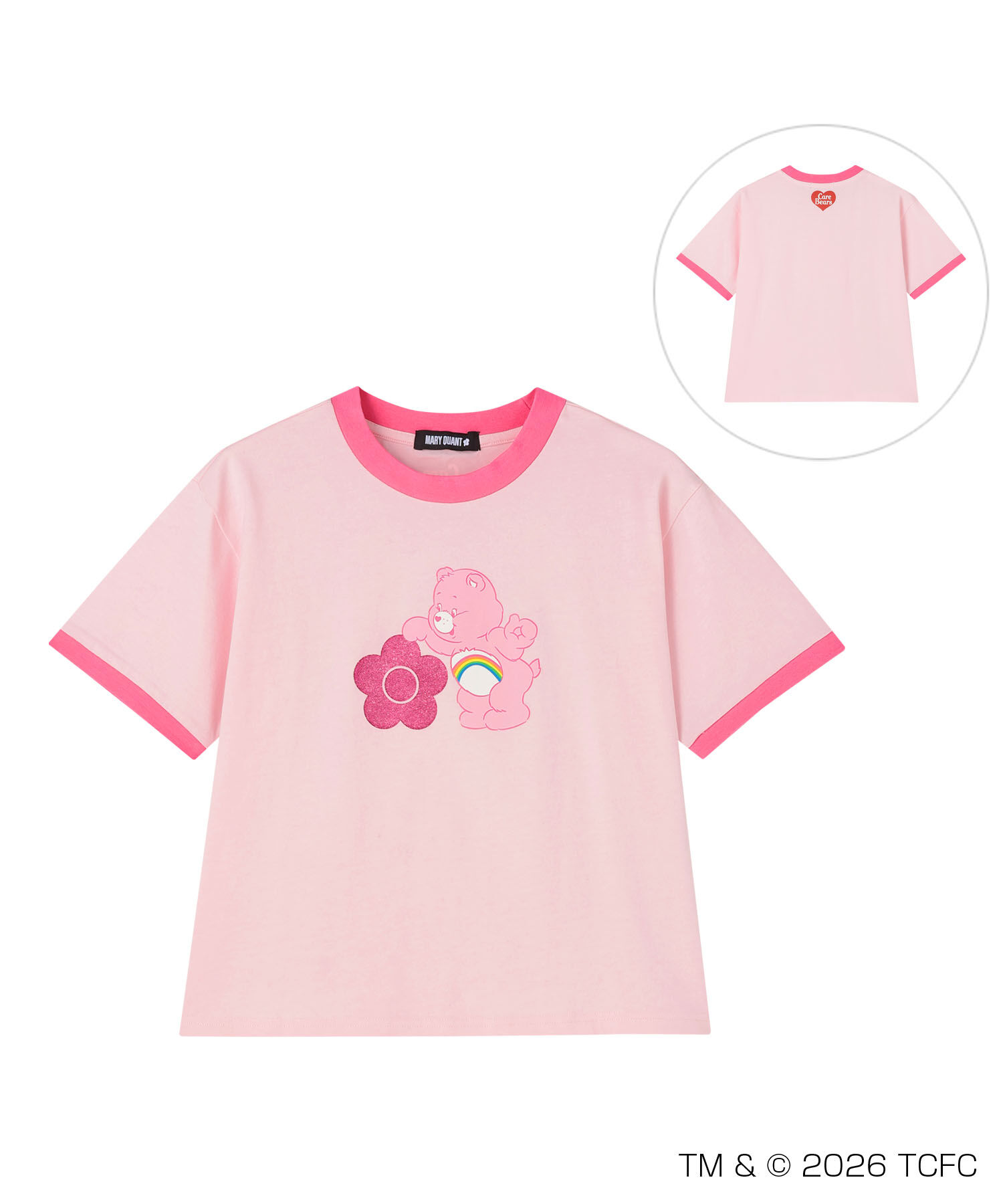 MARY QUANT「Care Bears(TM) リンガー Tシャツ」|Tシャツ・カットソー|