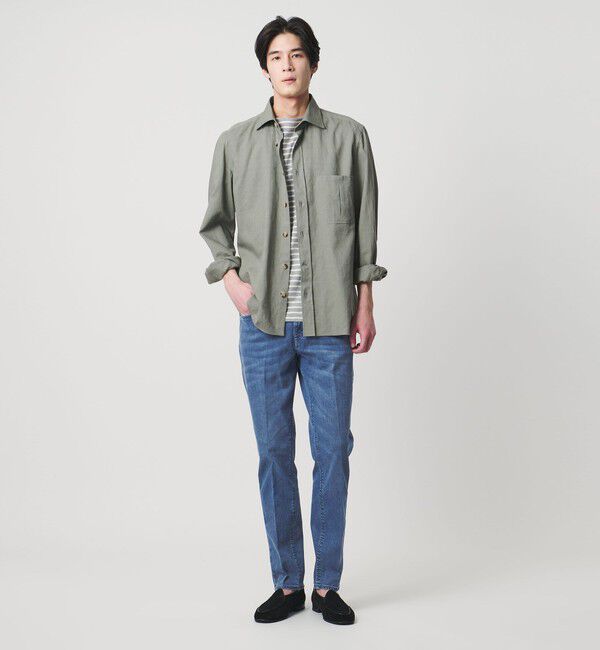 UNITED ARROWS「＜BRIGLIA 1949＞5ポケット デニム パンツ」|デニム|