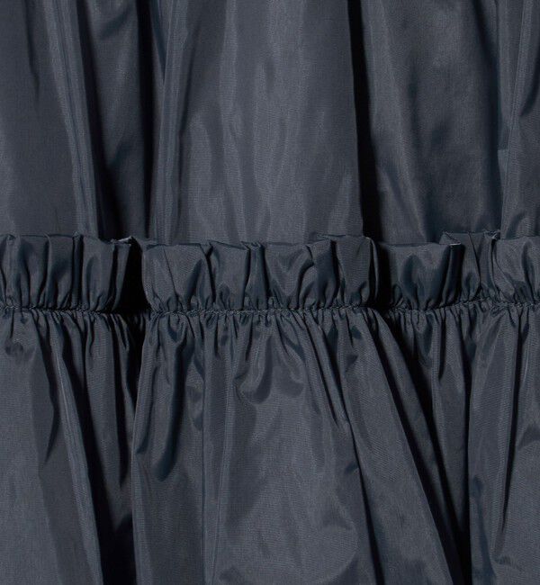 UNITED ARROWS「シアー タフタ ギャザースカート ‐はっ水 ウォッシャブル‐」|スカート|