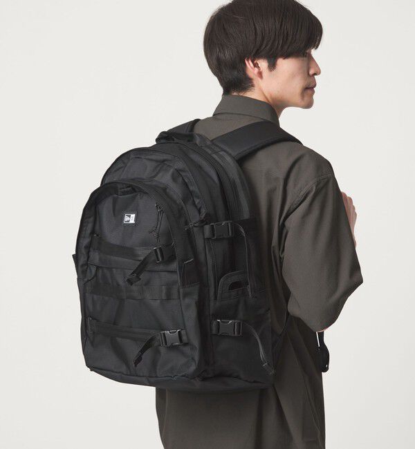 UNITED ARROWS green label relaxing「＜NEW ERA＞キャリアパック リュック」|リュック|BLACK