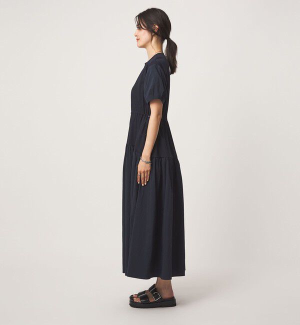 UNITED ARROWS green label relaxing「タフタ ドッキング ワンピース」|ワンピース|
