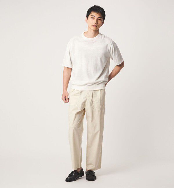 UNITED ARROWS green label relaxing「＜Cellar Door＞コットン ZAC イージーパンツ」|スラックス|