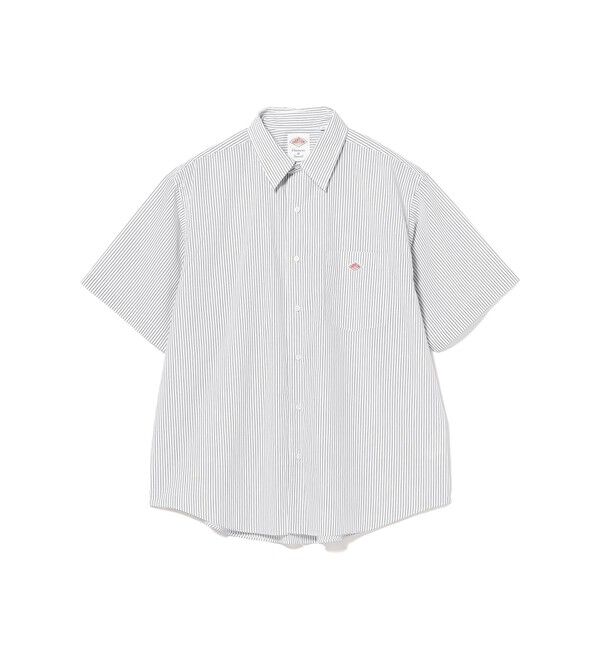 BEAMS「BEAMS｜【別注】DANTON / ショートスリーブシャツ｜半袖シャツ｜ダントン｜シワになりにくい 清涼感 」|シャツ・ブラウス|