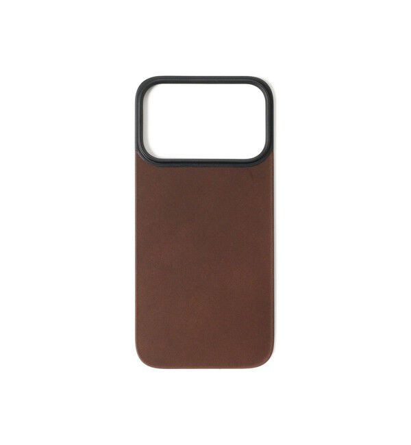 BEAMS「NOMAD / Magnetic Leather Back iPhone17 Pro」|モバイルケース|