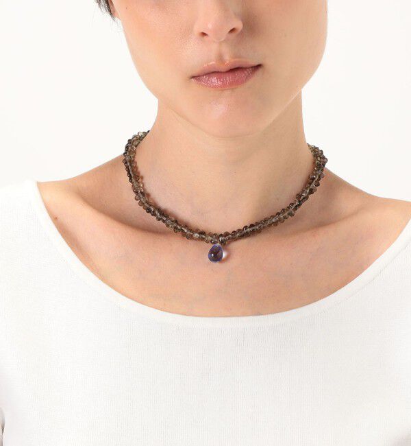 TOMORROWLAND GOODS「【別注】Sisi Joia CAILLOU BDIA  ALEX LIGHT BLUE DROP ネックレス」|ネックレス|