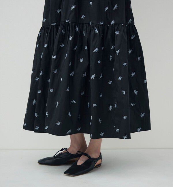 TOMORROWLAND BUYING WEAR「【別注】ne Quittez pas BLACK ロングワンピース」|ワンピース|