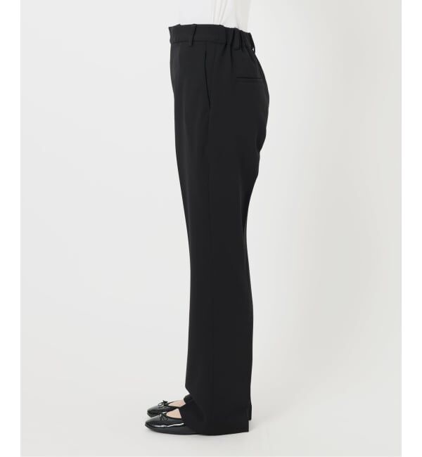 IENA「《セットアップ対応》カットジョーゼットスティックパンツ」|スラックス|