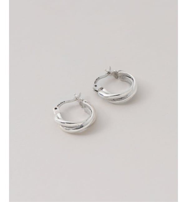 VERMEIL par iena「Laver ラバー TWIST ピアス 26SSER01」|ピアス|