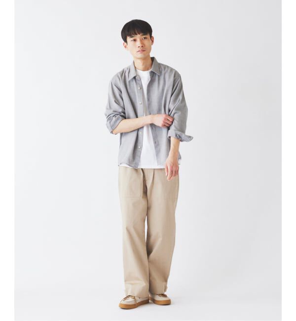 JOURNAL STANDARD relume「リネンブレンド メランジドビー シャツ」|シャツ・ブラウス|
