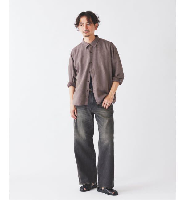 JOURNAL STANDARD relume「リネンブレンド メランジドビー シャツ」|シャツ・ブラウス|