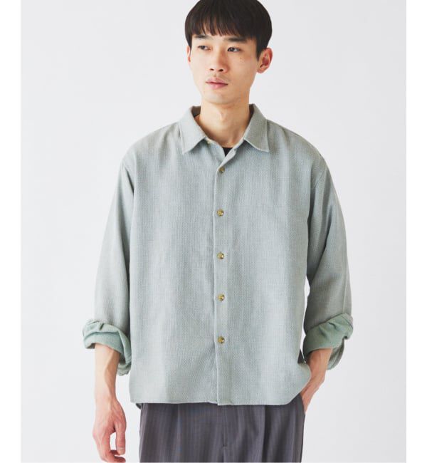 JOURNAL STANDARD relume「リネンブレンド メランジドビー シャツ」|シャツ・ブラウス|