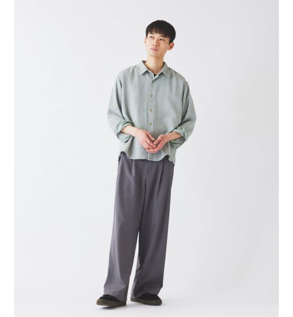 JOURNAL STANDARD relume「リネンブレンド メランジドビー シャツ」|シャツ・ブラウス|