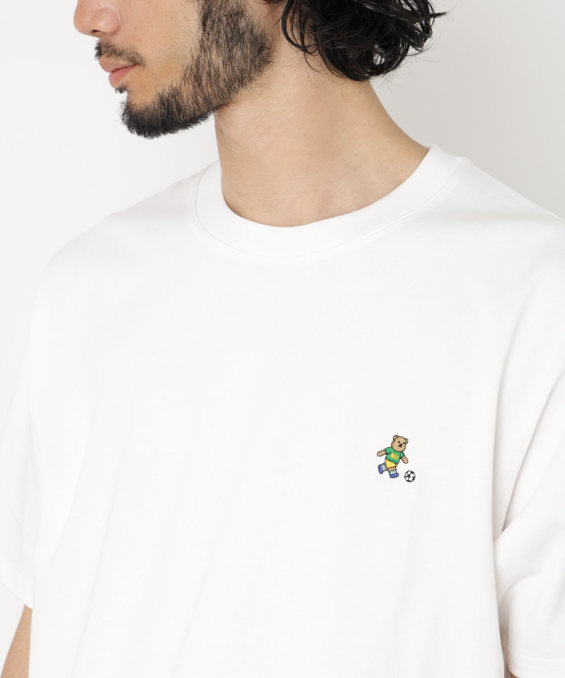 nano･universe「ナノベア Tシャツ半袖 サッカー」|Tシャツ・カットソー|