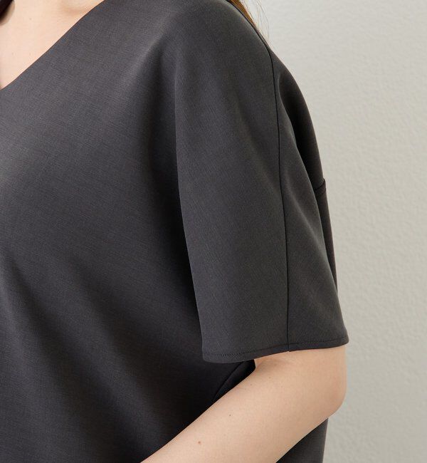  「【セットアップ着用可能/接触冷感機能付き】ドレーピーカットソー」|Tシャツ・カットソー|